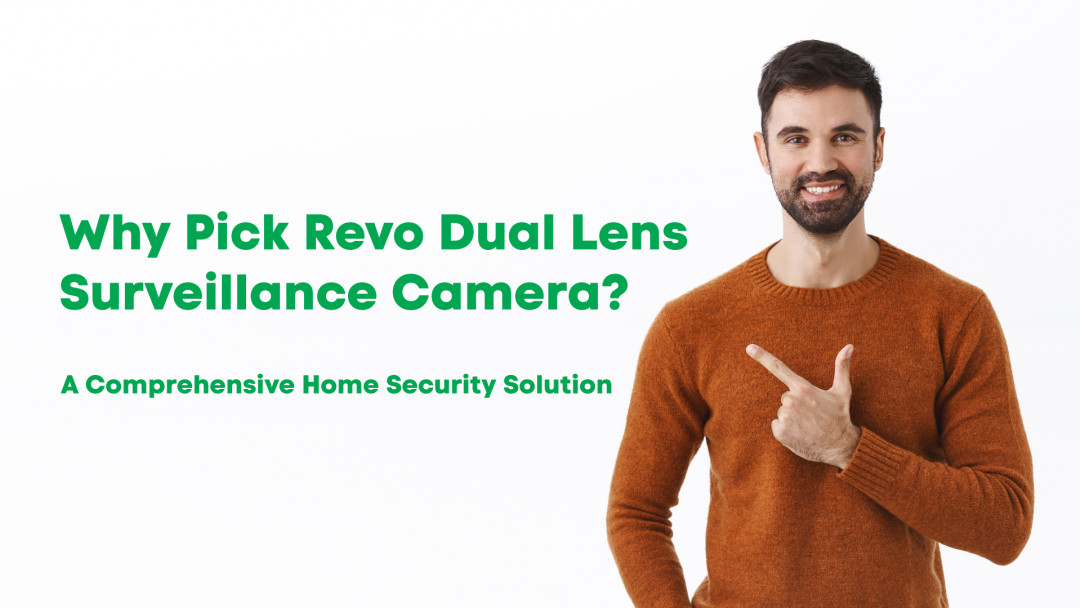 Revo Dual Lens Security Camera